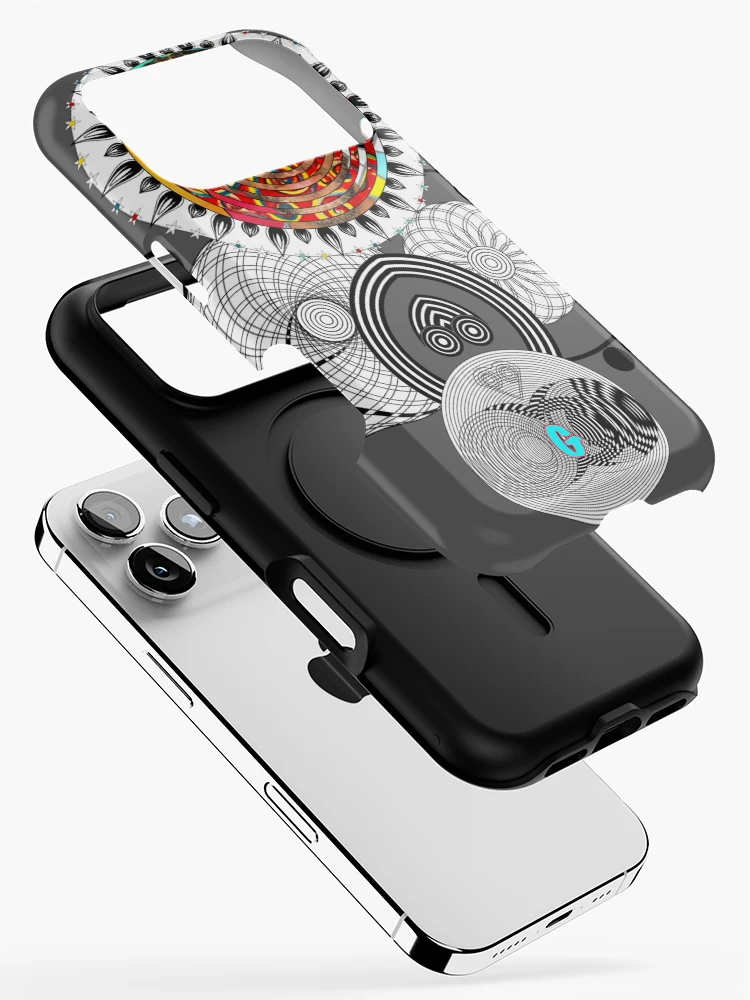 Thumbnail 2 of 4, iPhone Case, Vortex designed and sold by RidetheG.
