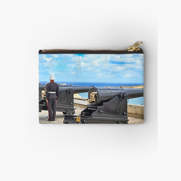 Item preview, Guard in Historic Uniform at Saluting Battery in Upper Barrakka Gardens Valletta, Malta designed and sold by goceris.