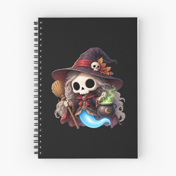 Item preview, Witch | Cute Magic Skeleton Spirit | Bonnie Fantasy & Legends Collection designed and sold by Zaru Art Studio.