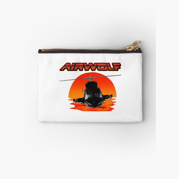 Item preview, Airwolf Helicopter Silhouette at Sunset Sky Landscape Design designed and sold by Wedoart-shop.