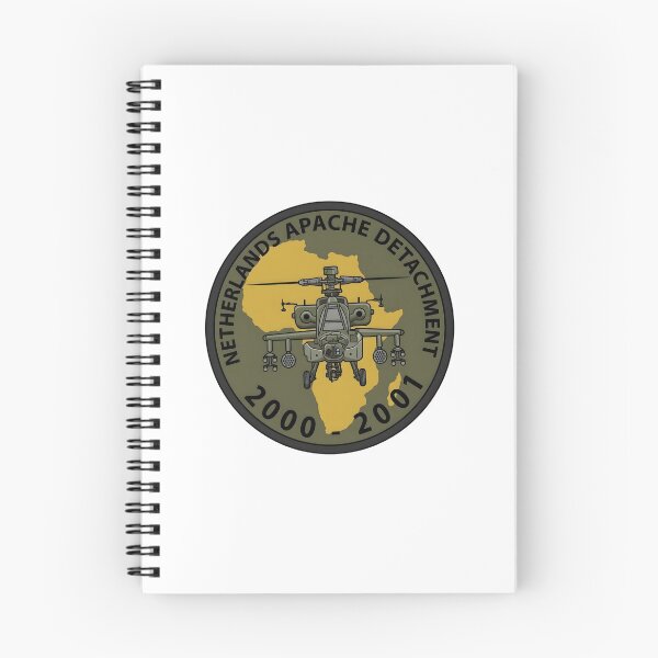 Item preview, Royal Netherlands Air Force Apache Detachment Africa 2000-2001 Patch designed and sold by CharlieDesings.