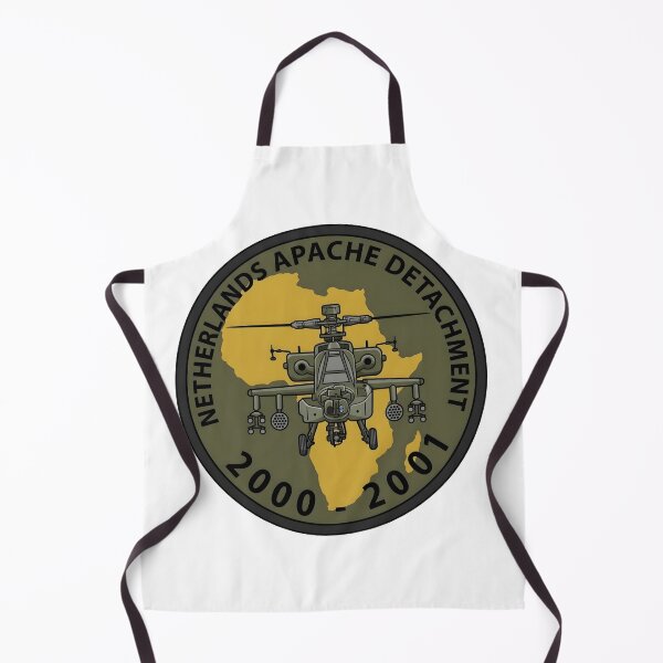 Item preview, Royal Netherlands Air Force Apache Detachment Africa 2000-2001 Patch designed and sold by CharlieDesings.