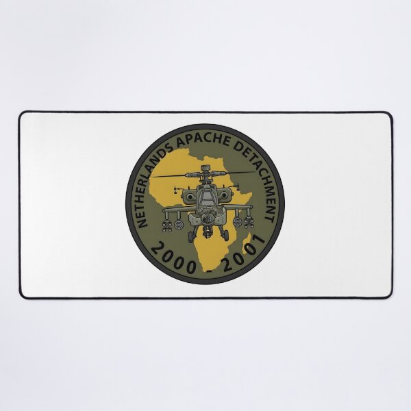 Item preview, Royal Netherlands Air Force Apache Detachment Africa 2000-2001 Patch designed and sold by CharlieDesings.