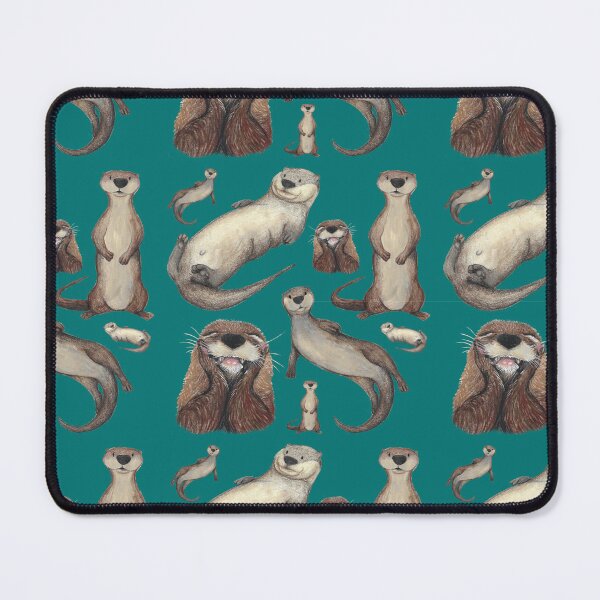 Item preview, Otters designed and sold by Kimberley Cummings Illustration.