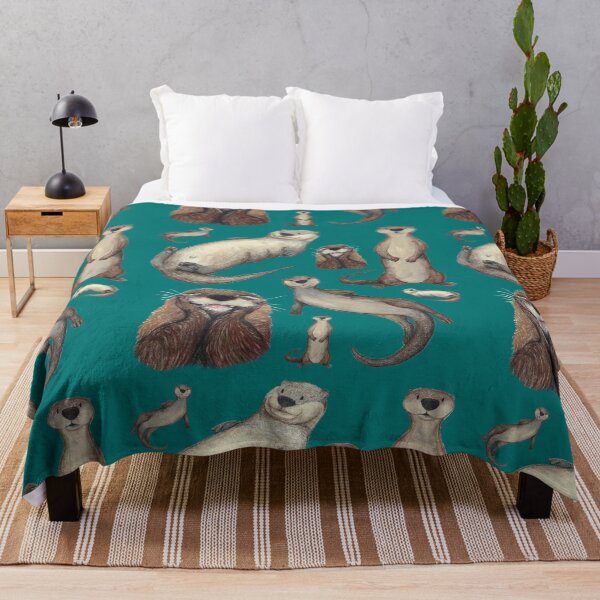 Item preview, Otters designed and sold by Kimberley Cummings Illustration.