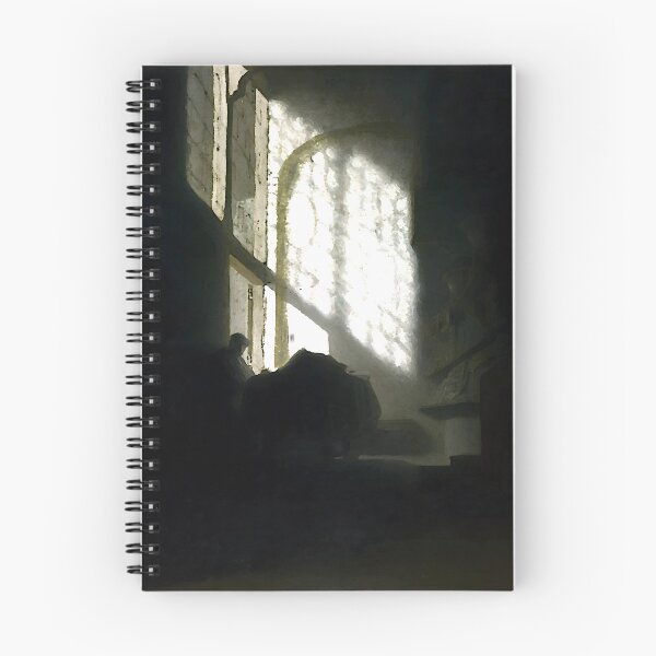 Item preview, Man Seated Reading at a Table in a Lofty Room designed and sold by Jon-Baran.