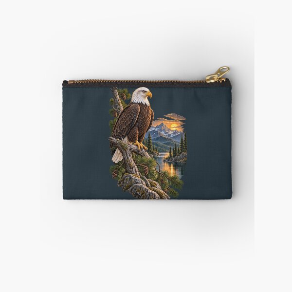 Item preview, Bald Eagle Mountain Lake Vintage Wilderness designed and sold by BROHLine Studio.