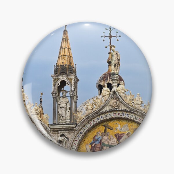 Item preview, Golden Mosaics and Gothic Spires of Saint Marks Basilica in Venice Italy designed and sold by goceris.