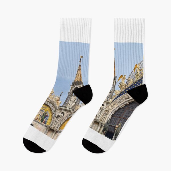 Item preview, Golden Mosaics and Gothic Spires of Saint Marks Basilica in Venice Italy designed and sold by goceris.