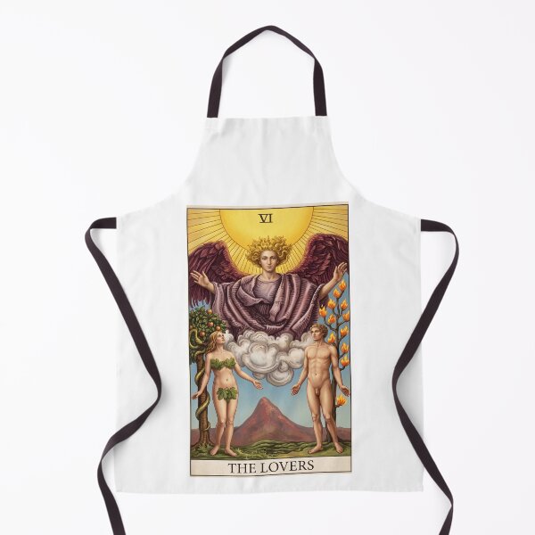 Item preview, The Lovers Tarot Card Love Choice Harmony designed and sold by Ipek Morel.