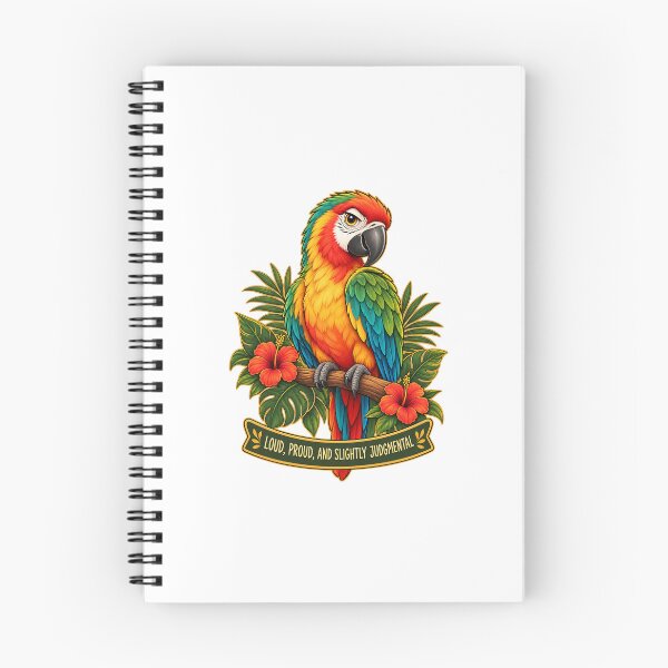Item preview, Loud Proud And Slightly Judgmental Funny Bird Owner Gift designed and sold by Rod & Retriever.