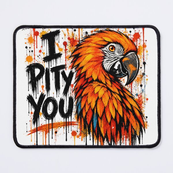 Item preview, Colorful Macaw Parrot – Vibrant Tropical Bird Splash Art designed and sold by SidneiSampaioStudio.