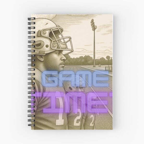 Item preview, Game Time Retro Football Engraving Streetwear Sportswear designed and sold by ZestlyStore94.