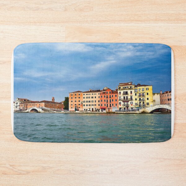 Item preview, Cannaregio Canal with Ponte delle Guglie and Ponte dei Tre Archi in Venice Italy designed and sold by goceris.