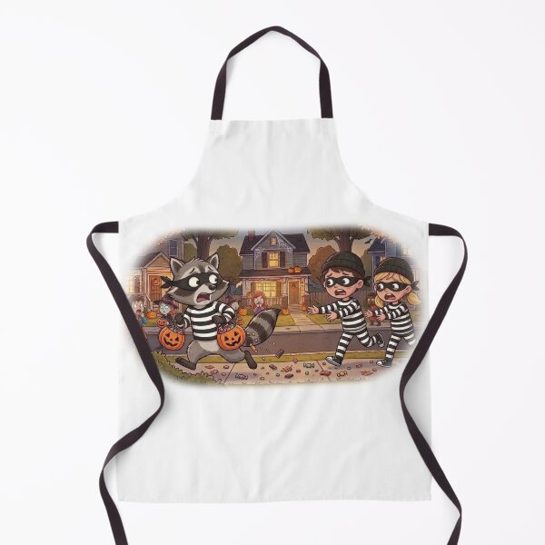 Item preview, Raccoon stealing kids candy designed and sold by InkShiftLabs.