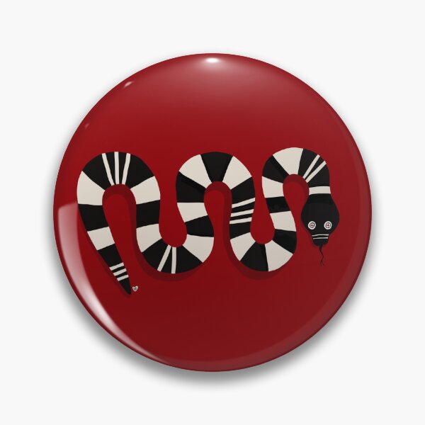 Item preview, White Stripe Snake designed and sold by ikkleArt.