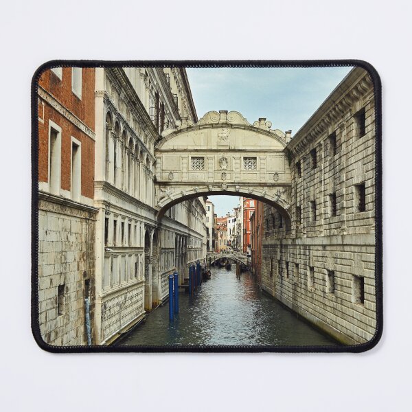 Item preview, Bridge of Sighs and Doges Palace over Palace Canal in Venice Italy designed and sold by goceris.