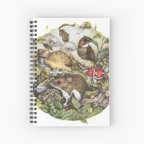 On the head of a pin Spiral Notebook