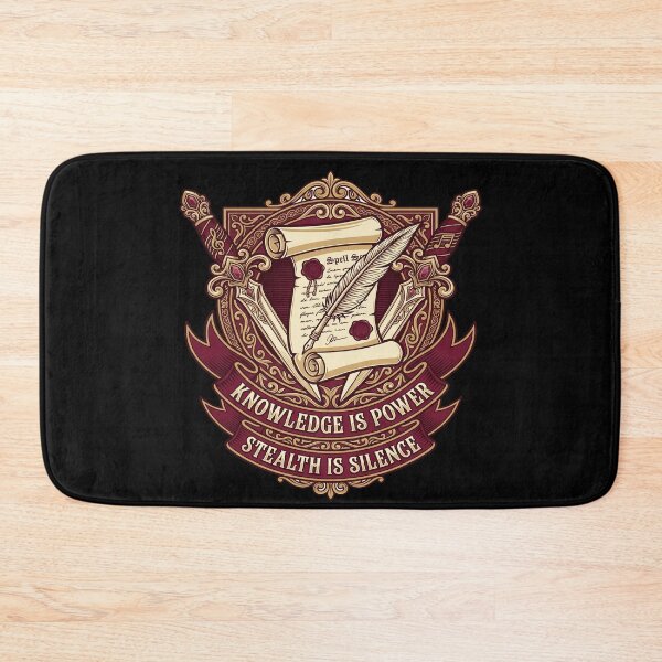 Item preview, DND Rogue Bard Crest - Knowledge Is Power TTRPG designed and sold by StreetNovaInk.