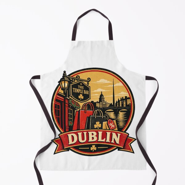 Item preview, Dublin Black Friday Shirt – Retro Shopping Bargain Badge Design designed and sold by Globalcitytees.