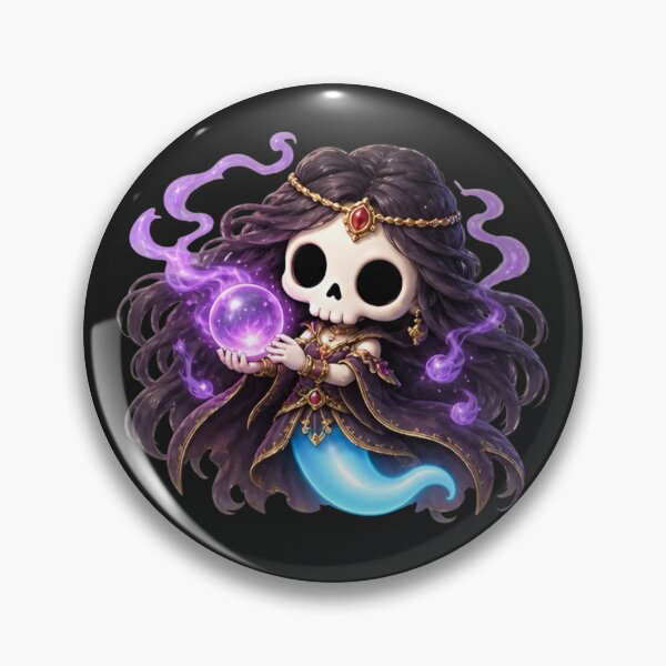 Item preview, Sorceress | Magic Skeleton Spirit | Bonnie Fantasy & Legends Collection designed and sold by Zaru Art Studio.