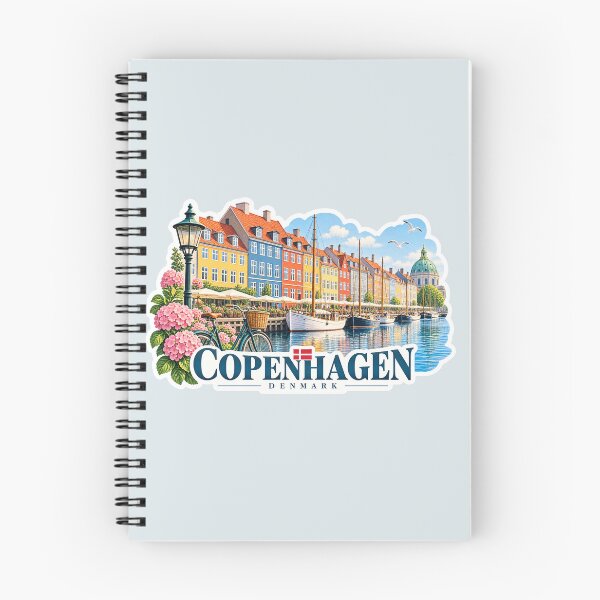 Item preview, Copenhagen Travel – Nyhavn Denmark designed and sold by Sasas Design.