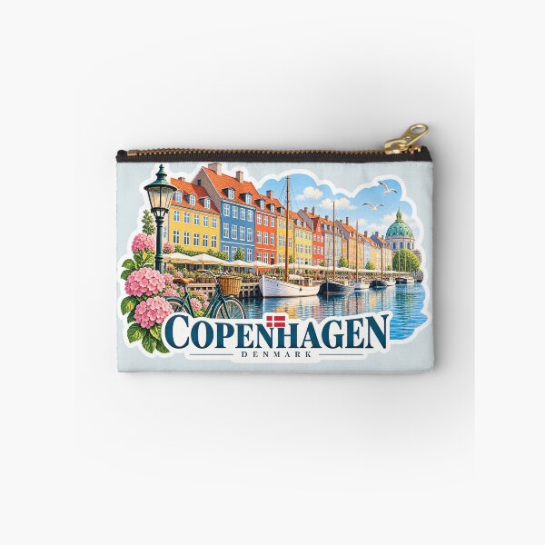Item preview, Copenhagen Travel – Nyhavn Denmark designed and sold by Sasas Design.
