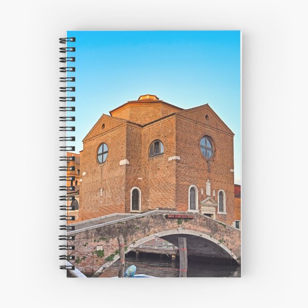 Item preview, Basilica of Saint James Apostle and Filippini Bridge in Chioggia Italy designed and sold by goceris.