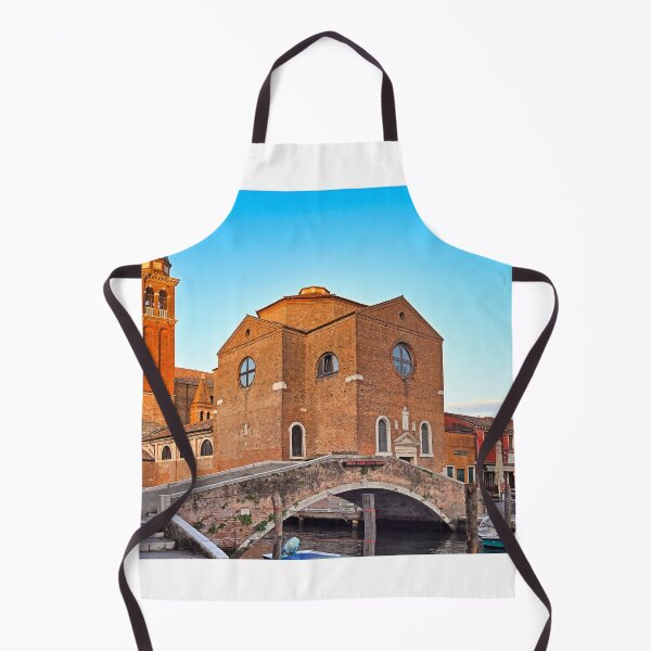 Item preview, Basilica of Saint James Apostle and Filippini Bridge in Chioggia Italy designed and sold by goceris.