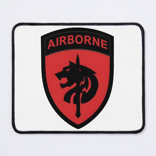 Item preview, US Army 27th Infantry Regiment Wolfhounds Airborne Patch designed and sold by CharlieDesings.