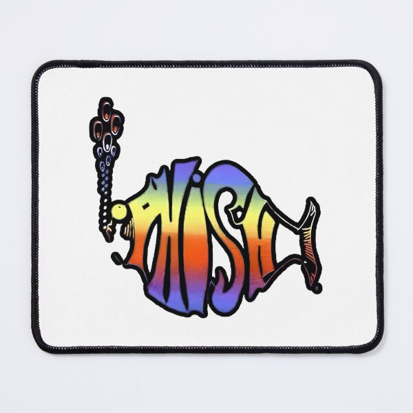 Item preview, Vintage Rainbow Piranha Band Artwork Inspired Design designed and sold by GameVersum.
