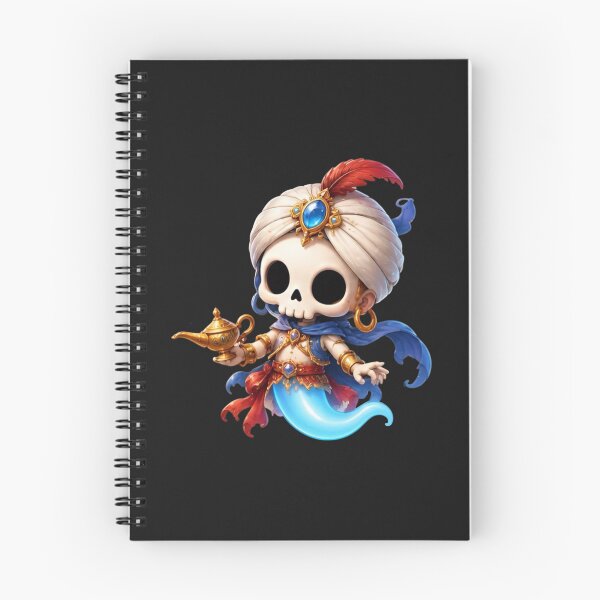 Item preview, Genie | Magic Lamp Skeleton Spirit | Bonnie Fantasy & Legends Collection designed and sold by Zaru Art Studio.