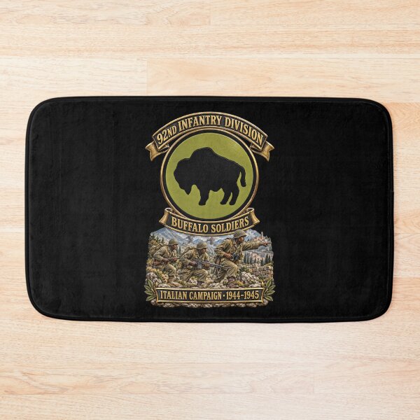 Item preview, 92nd Infantry Division - Buffalo Soldiers - Italian Campaign - 1944 - 1945 - w Scene - WWII - PAC  SVC - 3D - Enhanced designed and sold by Military Insignia Products.