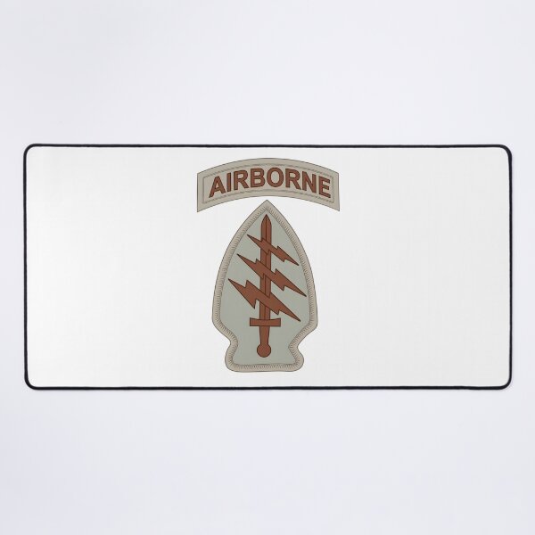 Item preview, Desert US Army Special Forces SSI Patch designed and sold by CharlieDesings.