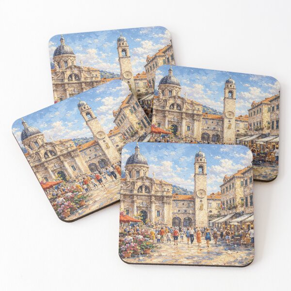 Item preview, A painting of Dubrovnik, Croatia – A Beautiful city in Europe. designed and sold by GalleryKauffeld.