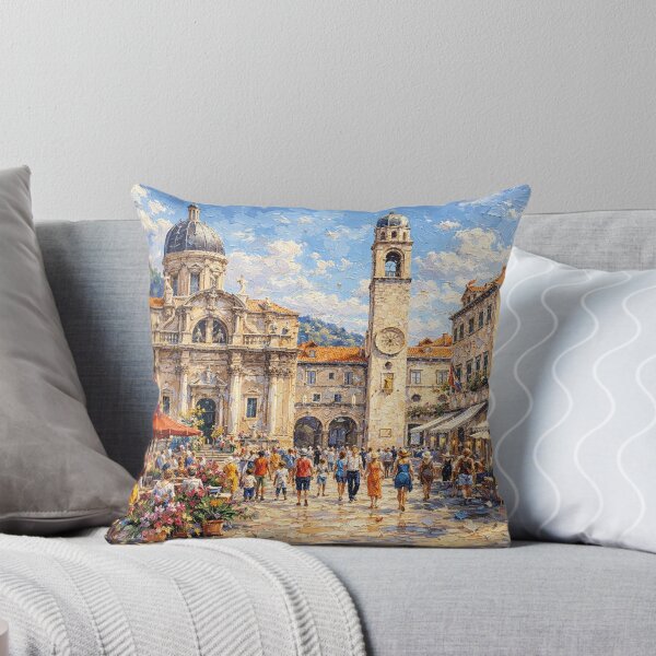Item preview, A painting of Dubrovnik, Croatia – A Beautiful city in Europe. designed and sold by GalleryKauffeld.