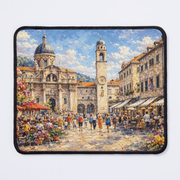 Item preview, A painting of Dubrovnik, Croatia – A Beautiful city in Europe. designed and sold by GalleryKauffeld.