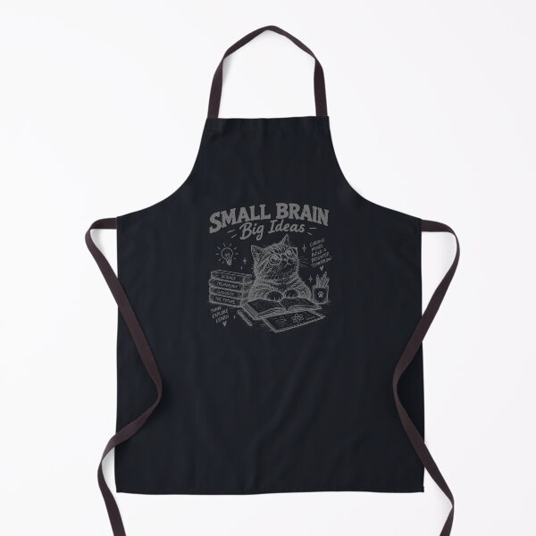Item preview, Small Brain Big Ideas Cat Sketch designed and sold by awesome-loob.