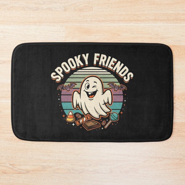 Item preview,  Spooky Friends Cute Ghost Halloween Retro Vintage  designed and sold by dragonbol023.