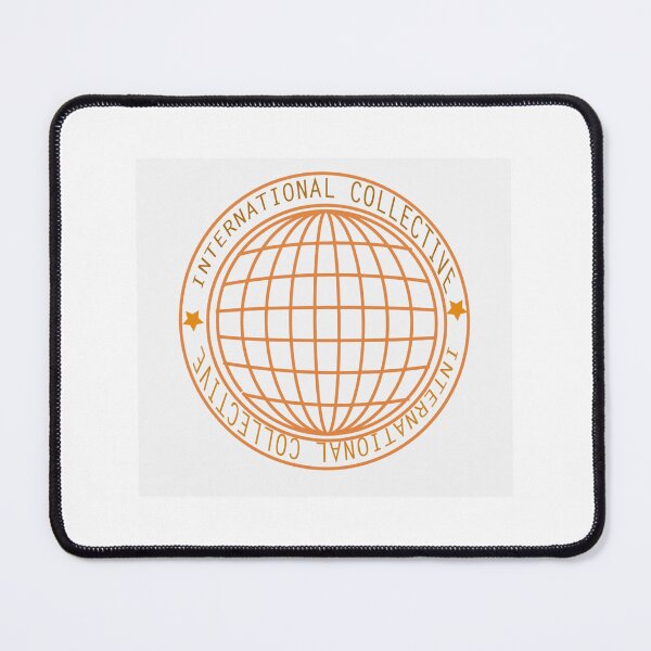 Item preview, Vintage International Collective Globe Badge Logo Design designed and sold by Carftora786.
