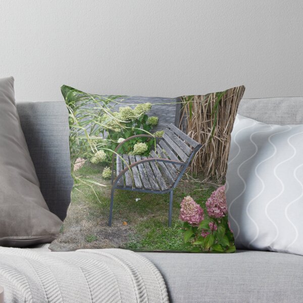 Item preview, Hidden garden bench in late summer designed and sold by Anuron.