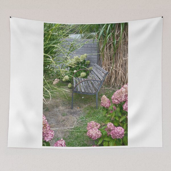 Item preview, Hidden garden bench in late summer designed and sold by Anuron.