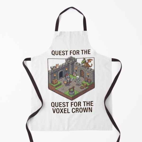 Item preview, KamKam’s Quest For The Voxel Crown - Pixel Art RPG Cat Knight designed and sold by PetalsPaws.