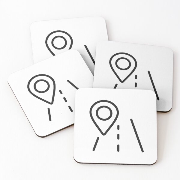 Artikelvorschau, GPS Road Navigation Line Icon entworfen und verkauft von VectorForge Studio.