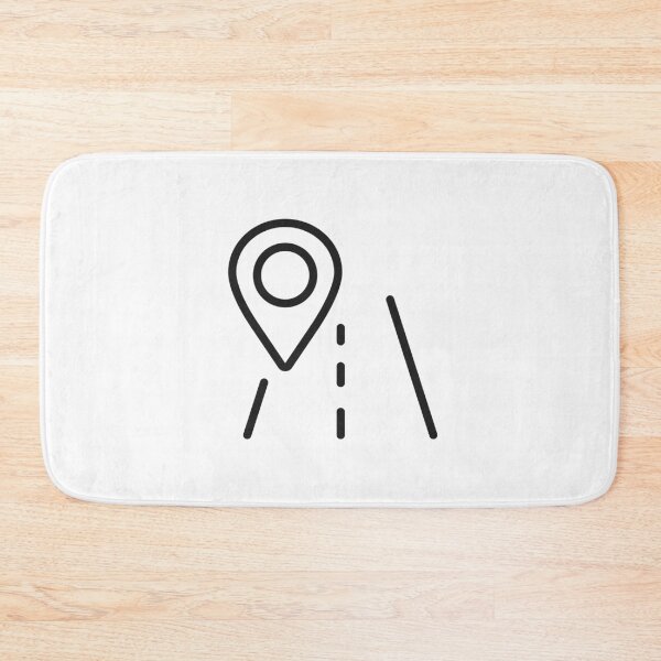 Item preview, GPS Road Navigation Line Icon designed and sold by VectorForge Studio.