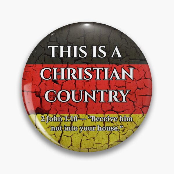 Item preview, GERMANY IS A CHRISTIAN COUNTRY designed and sold by TheHopeClinic.