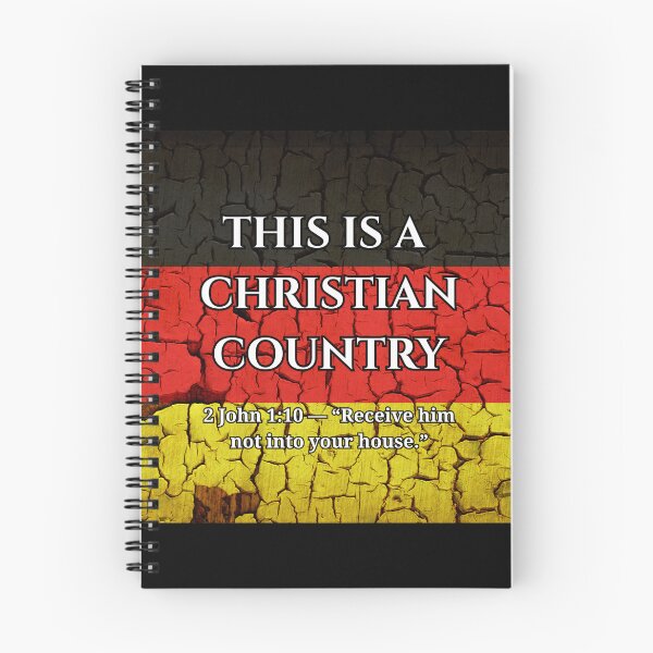 Item preview, GERMANY IS A CHRISTIAN COUNTRY designed and sold by TheHopeClinic.