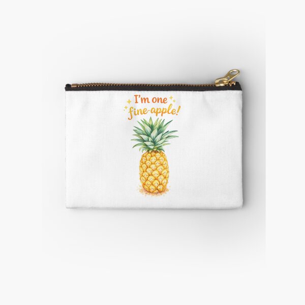 Item preview, Cute Pineapple Watercolor Illustration Kawaii Fruit Art designed and sold by Sommium .