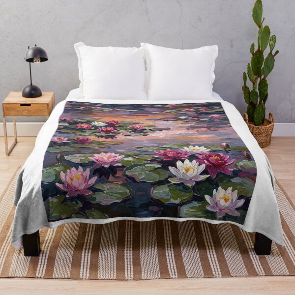 Item preview, Water Lilies Claude Monet Oil Painting designed and sold by SOUFIANE1991.