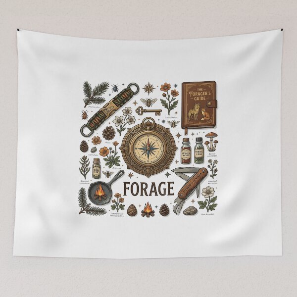 Aperçu de l'œuvre FORAGE outdoor stuff  créée et vendue par decimalades.